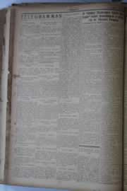 Página do jornal O Nordeste de maio de 1929