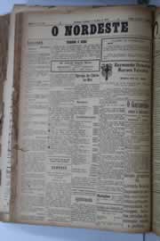 Página do jornal O Nordeste de maio de 1929
