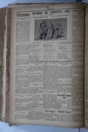 Página do jornal O Nordeste de maio de 1929
