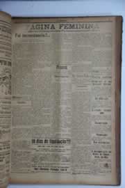 Página do jornal O Nordeste de maio de 1929
