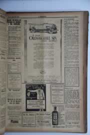 Página do jornal O Nordeste de maio de 1929