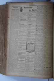 Página do jornal O Nordeste de junho de 1929