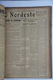 Página do jornal O Nordeste de junho de 1929