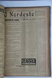 Página do jornal O Nordeste de junho de 1929
