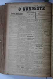 Página do jornal O Nordeste de junho de 1929