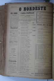 Página do jornal O Nordeste de junho de 1929