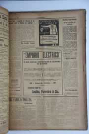Página do jornal O Nordeste de junho de 1929
