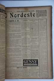 Página do jornal O Nordeste de junho de 1929