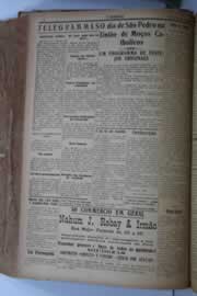 Página do jornal O Nordeste de junho de 1929