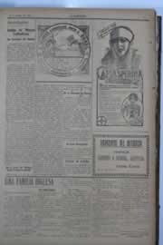 Página do jornal O Nordeste de julho de 1929