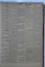 Página do jornal O Nordeste de julho de 1929