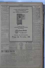 Página do jornal O Nordeste de julho de 1929