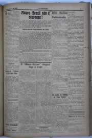 Página do jornal O Nordeste de julho de 1929