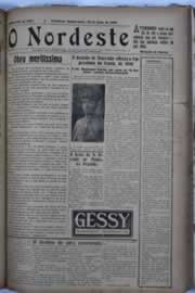 Página do jornal O Nordeste de julho de 1929