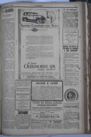 Página do jornal O Nordeste de julho de 1929