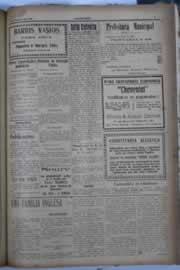 Página do jornal O Nordeste de agosto de 1929