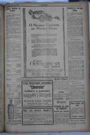 Página do jornal O Nordeste de agosto de 1929