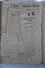 Página do jornal O Nordeste de agosto de 1929