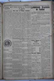 Página do jornal O Nordeste de agosto de 1929