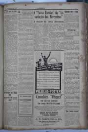 Página do jornal O Nordeste de agosto de 1929