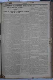 Página do jornal O Nordeste de agosto de 1929