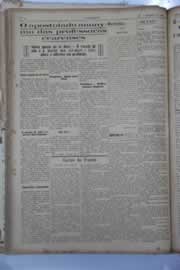 Página do jornal O Nordeste de agosto de 1929