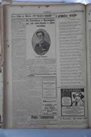 Página do jornal O Nordeste de agosto de 1929