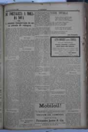 Página do jornal O Nordeste de agosto de 1929