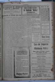 Página do jornal O Nordeste de agosto de 1929