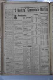 Página do jornal O Nordeste de agosto de 1929