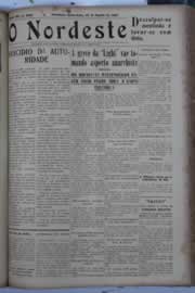 Página do jornal O Nordeste de agosto de 1929