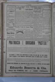 Página do jornal O Nordeste de agosto de 1929