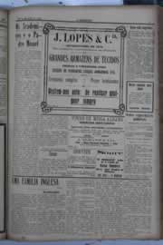 Página do jornal O Nordeste de agosto de 1929