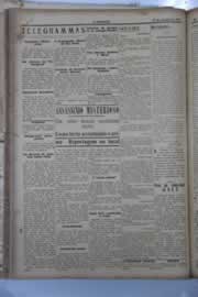 Página do jornal O Nordeste de agosto de 1929
