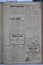 Página do jornal O Nordeste de agosto de 1929