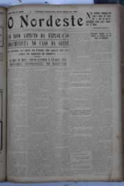 Página do jornal O Nordeste de agosto de 1929
