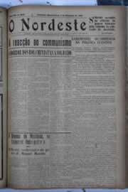 Página do jornal O Nordeste de setembro de 1929