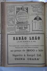 Página do jornal O Nordeste de setembro de 1929