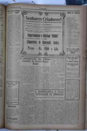Página do jornal O Nordeste de setembro de 1929