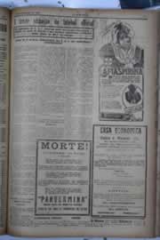 Página do jornal O Nordeste de setembro de 1929