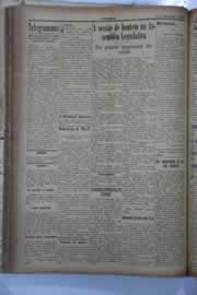 Página do jornal O Nordeste de setembro de 1929