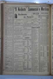 Página do jornal O Nordeste de setembro de 1929