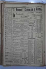 Página do jornal O Nordeste de setembro de 1929