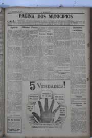 Página do jornal O Nordeste de setembro de 1929