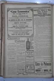 Página do jornal O Nordeste de setembro de 1929