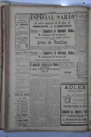 Página do jornal O Nordeste de setembro de 1929