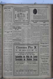 Página do jornal O Nordeste de setembro de 1929