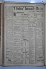 Página do jornal O Nordeste de outubro de 1929