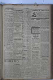 Página do jornal O Nordeste de outubro de 1929