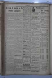 Página do jornal O Nordeste de outubro de 1929